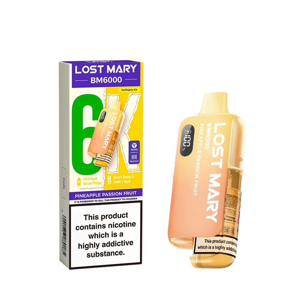 Lost Mary BM6000 Review: Big Puff Convenience with a Familiar 'Disposable' Feel