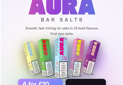 Aura Bar Salts Review: Big Disposable-Style Flavour for Refillable Pod Kits