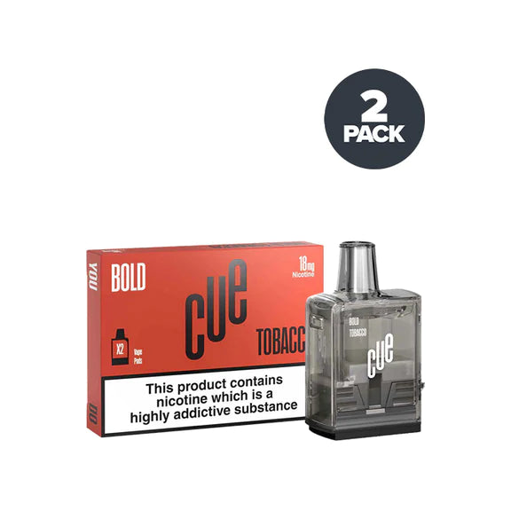Bold Tobacco Cue Vapor Pre Filled Pods | Time2Vape Bold Tobacco Cue Vapor Pre Filled Pods | Time2Vape