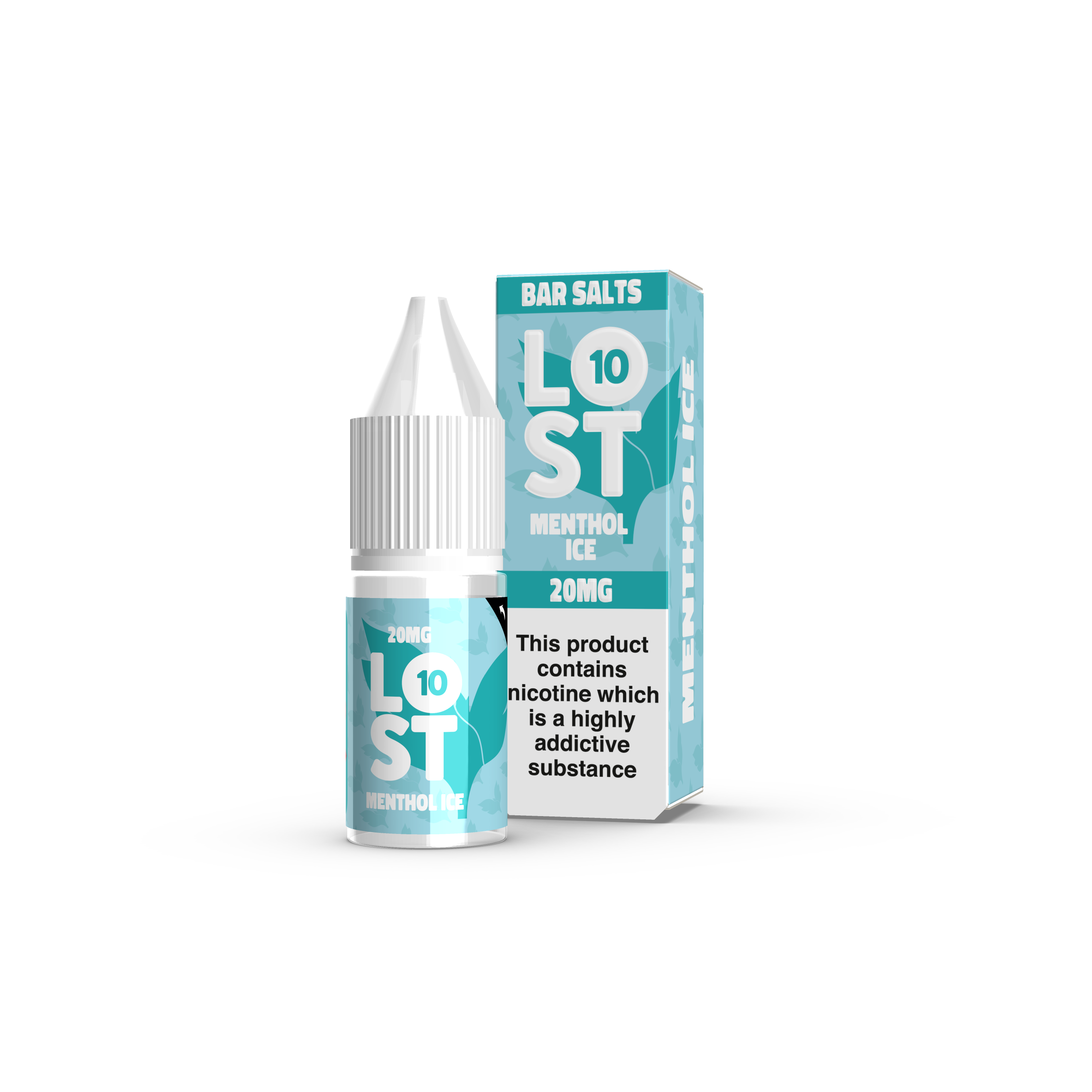 Menthol Ice 10ml Nicotine Salt E-Liquid by Lost10 Bar Salts | Time2Vape